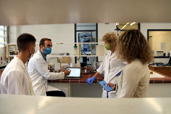 A UPC research lab in Manresa (by Nia Escolà)